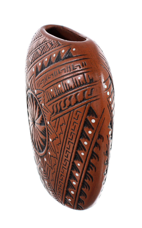 Hand Crafted Navajo Pot By Artist Shelly Watchman JX130403